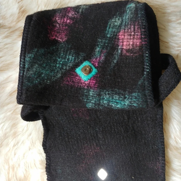 Heartfelt Creations Women Multicolor Hand Bag Satchel Purse Tote - Picture 5 of 9